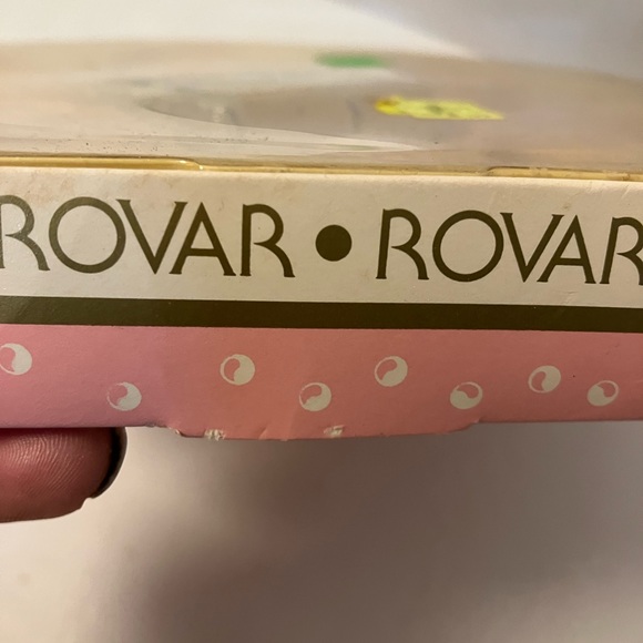 Vintage Rovar Luxury Bath Soap and Cubes French Milled Gift Set Sea Shell - Picture 2 of 6